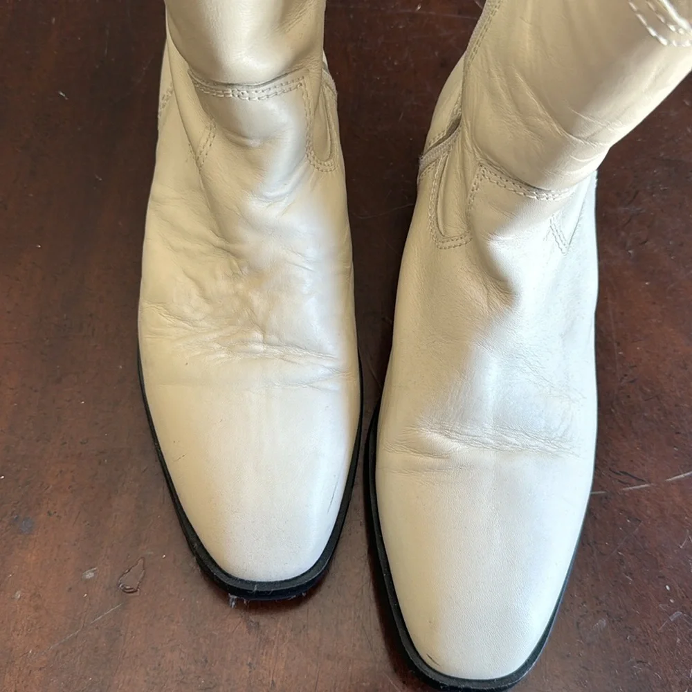 ZARA LIMITED EDITION KIDS/ LEATHER COWBOY ANKLE BOOTS